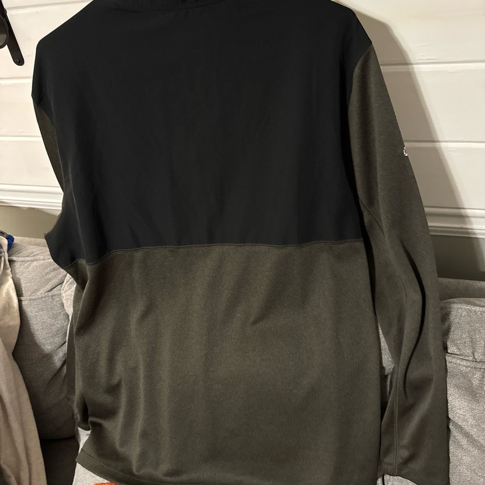 NIKE GOLF MENS XL GREY BLACK PULLOVER - Picture 6 of 6